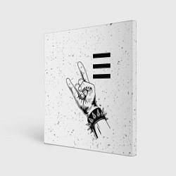 Холст квадратный OneRepublic и рок символ, цвет: 3D-принт