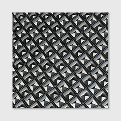 Холст квадратный Текстура металла, цвет: 3D-принт — фото 2
