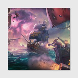 Холст квадратный Магия Sea of Thieves, цвет: 3D-принт — фото 2