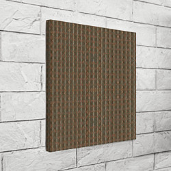 Холст квадратный Текстура шерстяной ткани, цвет: 3D-принт — фото 2