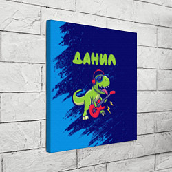 Холст квадратный Данил рокозавр, цвет: 3D-принт — фото 2
