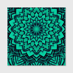 Холст квадратный Мандала анахата чакра, цвет: 3D-принт — фото 2