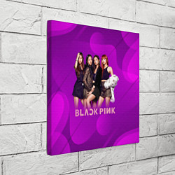 Холст квадратный K-pop Blackpink girls, цвет: 3D-принт — фото 2