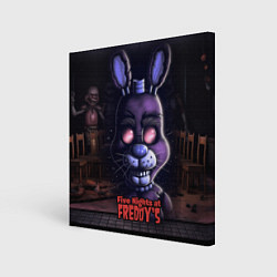 Картина квадратная Five Nights at Freddys Bonnie