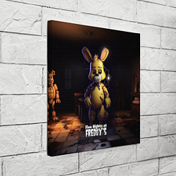Холст квадратный Spring Bonnie Five Nights at Freddys, цвет: 3D-принт — фото 2