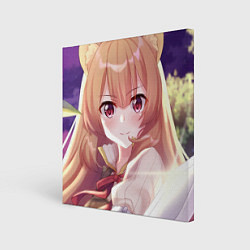 Холст квадратный Восхождение Героя Щита Рафталия, цвет: 3D-принт