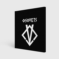 Холст квадратный Osovets metal band, цвет: 3D-принт