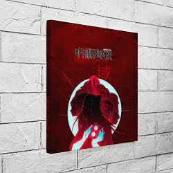 Холст квадратный Jujutsu kaisen Suguru Getou, цвет: 3D-принт — фото 2