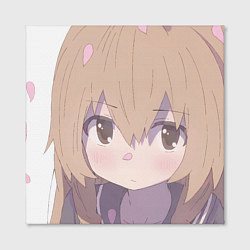 Холст квадратный Toradora Тайга Айсака, цвет: 3D-принт — фото 2