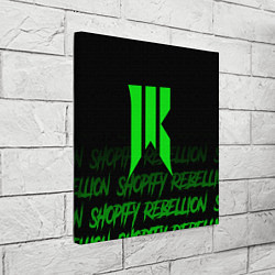 Холст квадратный Shopify Rebellion, цвет: 3D-принт — фото 2