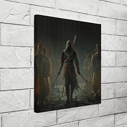 Холст квадратный Герой assassins creed jade, цвет: 3D-принт — фото 2