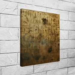 Холст квадратный Древний папирус, цвет: 3D-принт — фото 2