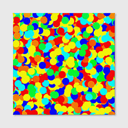 Холст квадратный Шарики, цвет: 3D-принт — фото 2