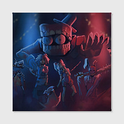 Холст квадратный Удивительный цифровой цирк, цвет: 3D-принт — фото 2