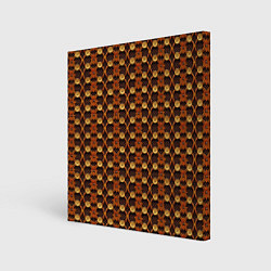 Холст квадратный Luxury abstract geometry pattern, цвет: 3D-принт