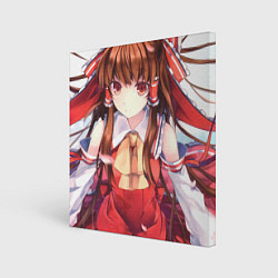 Холст квадратный Touhou Project Рейму Cute, цвет: 3D-принт