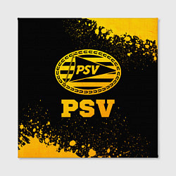 Холст квадратный PSV - gold gradient, цвет: 3D-принт — фото 2