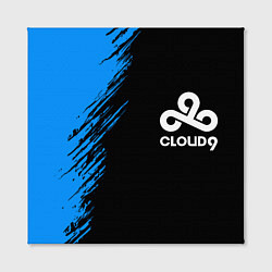 Холст квадратный Cloud9 team, цвет: 3D-принт — фото 2