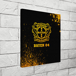 Холст квадратный Bayer 04 - gold gradient, цвет: 3D-принт — фото 2
