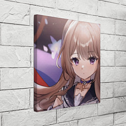 Холст квадратный Honkai Star Rail Herta, цвет: 3D-принт — фото 2