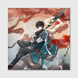 Холст квадратный Honkai Star Rail Dan Heng, цвет: 3D-принт — фото 2