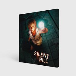 Холст квадратный Silent Hill - Heather Mason, цвет: 3D-принт