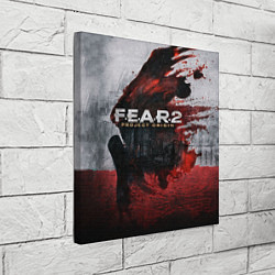 Холст квадратный Игра Fear город и кровь, цвет: 3D-принт — фото 2