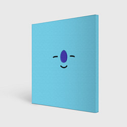 Холст квадратный BT21-Koya, цвет: 3D-принт