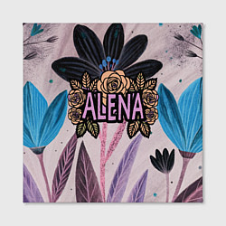 Холст квадратный Alena roses, цвет: 3D-принт — фото 2