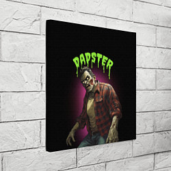 Холст квадратный Dadster - zombie - на хэллоуин, цвет: 3D-принт — фото 2