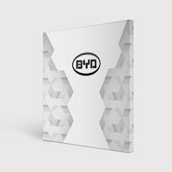 Холст квадратный BYD white poly, цвет: 3D-принт