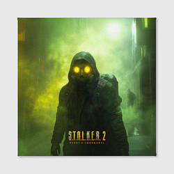 Холст квадратный Stalker 2 ядовитый дым, цвет: 3D-принт — фото 2