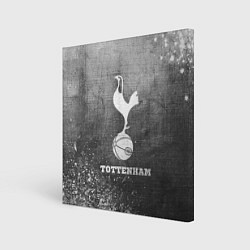 Холст квадратный Tottenham - grey gradient, цвет: 3D-принт