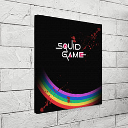 Холст квадратный Игра в кальмара - 2 сезон, цвет: 3D-принт — фото 2