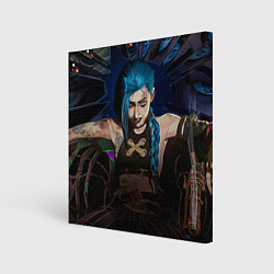 Холст квадратный Unhappy Jinx, цвет: 3D-принт