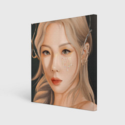 Холст квадратный Ким Тхэён Girls Generation, цвет: 3D-принт
