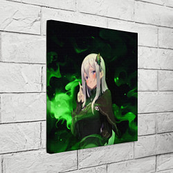 Холст квадратный Ехидна Re:Zero, цвет: 3D-принт — фото 2