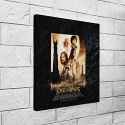Холст квадратный Lord of the rings - the two towers, цвет: 3D-принт — фото 2