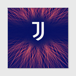 Холст квадратный Juventus red energy, цвет: 3D-принт — фото 2