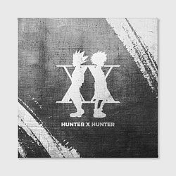 Холст квадратный Hunter x Hunter - grey gradient, цвет: 3D-принт — фото 2
