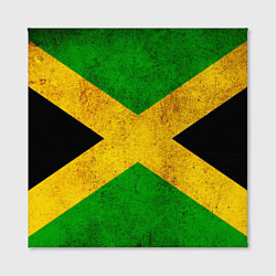 Холст квадратный Jamaica flag, цвет: 3D-принт — фото 2