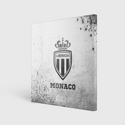 Холст квадратный Monaco - white gradient, цвет: 3D-принт