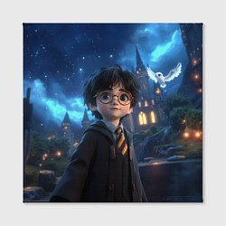 Холст квадратный Гарри Поттер в галстуке, цвет: 3D-принт — фото 2