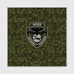 Холст квадратный Военная разведка РФ БПЛА, цвет: 3D-принт — фото 2