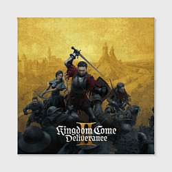 Холст квадратный Сражение Kingdom come 2 deliverance, цвет: 3D-принт — фото 2
