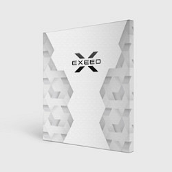 Холст квадратный Exeed white poly, цвет: 3D-принт