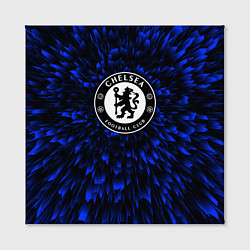 Холст квадратный Chelsea blue energy, цвет: 3D-принт — фото 2