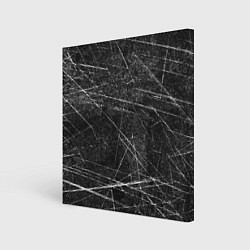 Холст квадратный Царапины, цвет: 3D-принт