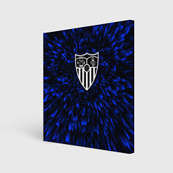 Холст квадратный Sevilla blue energy, цвет: 3D-принт