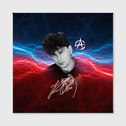 Холст квадратный Юрий Клинских автограф, цвет: 3D-принт — фото 2